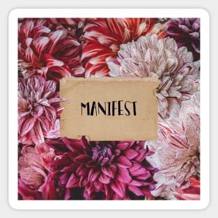 Manifest Sticker